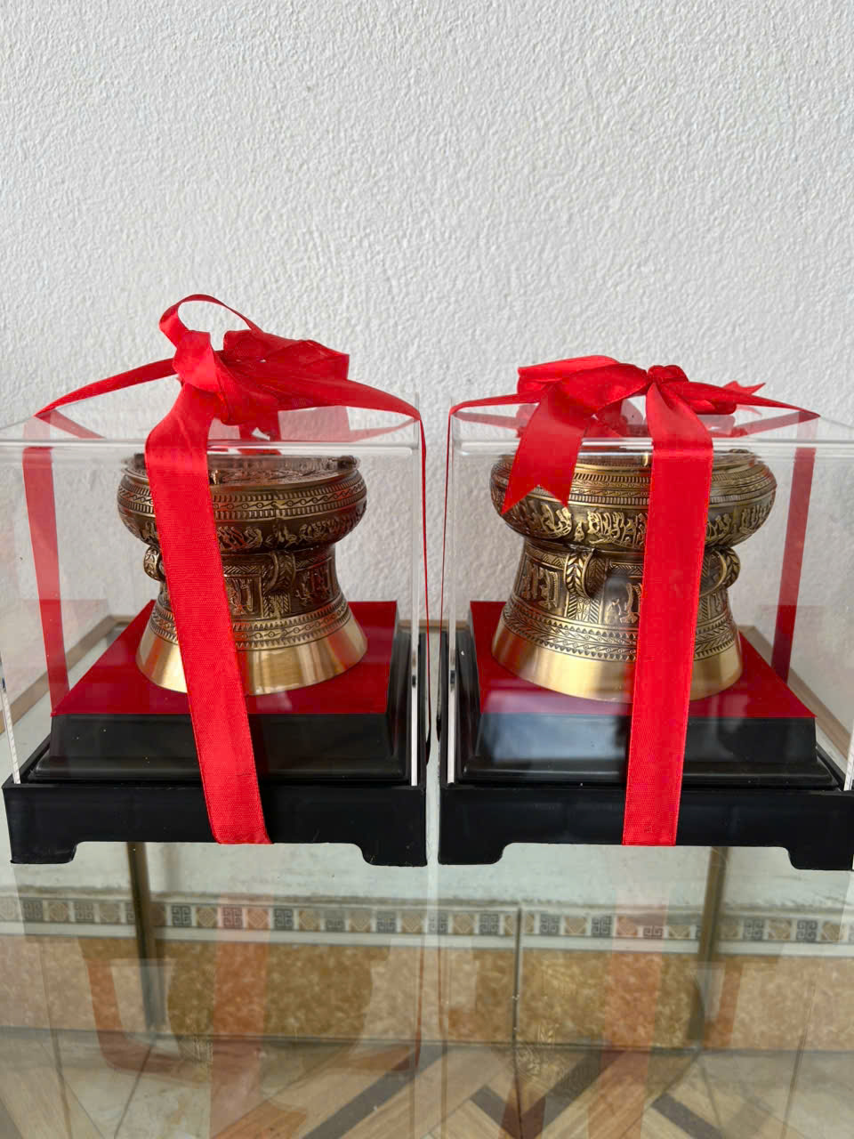 Quả trống đồng lưu niệm 10 cm