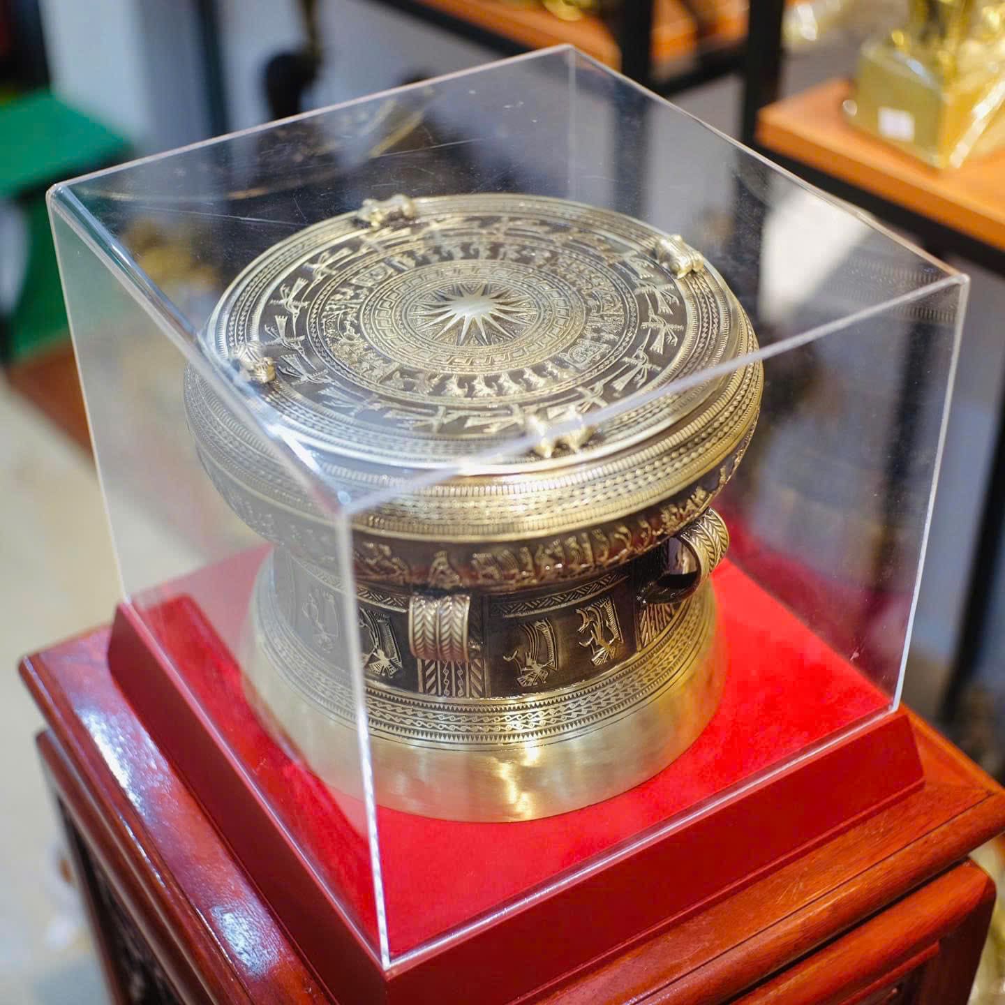 Quả trống đồng lưu niệm 30 cm