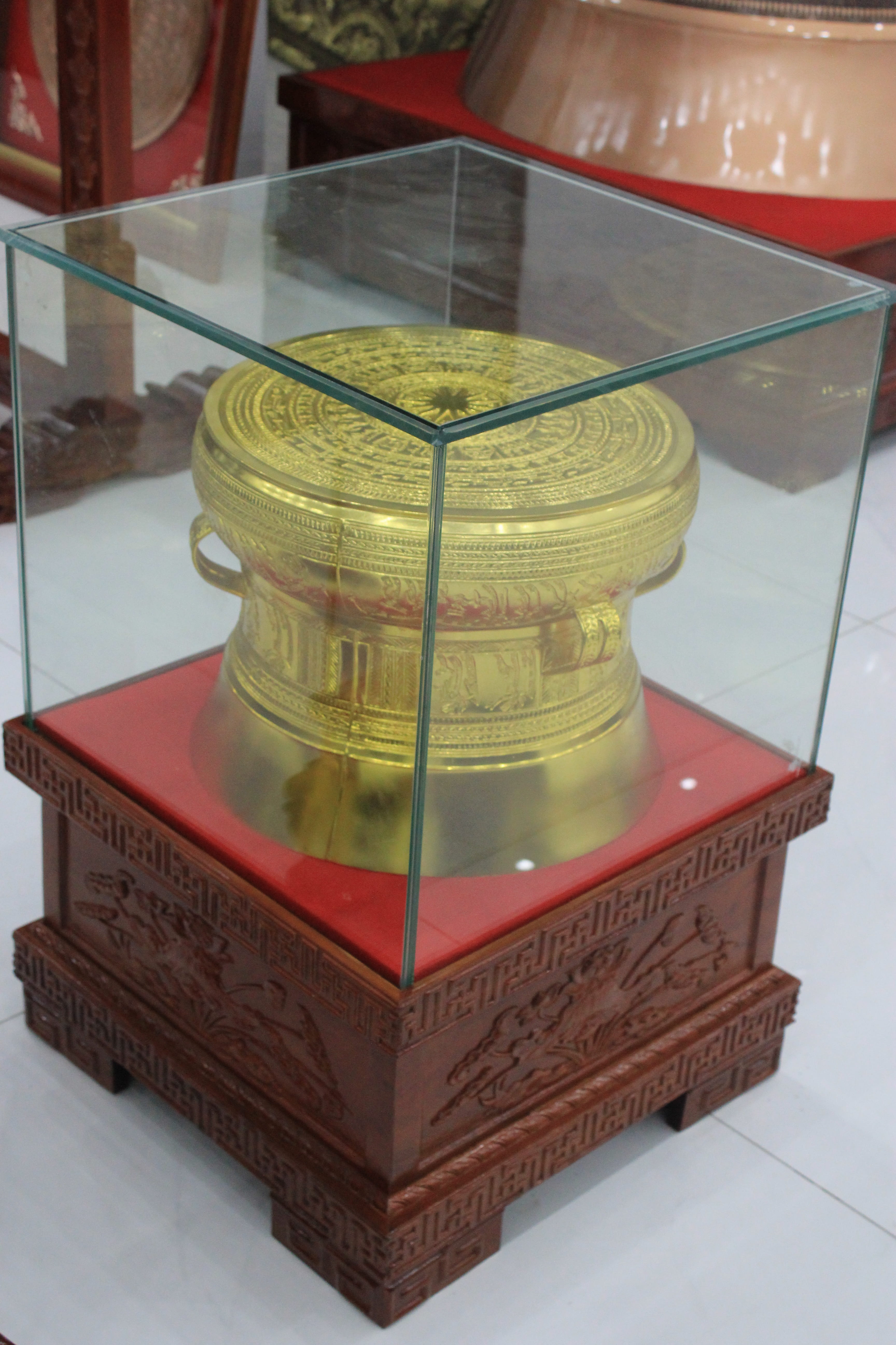 Quả trống đồng Ngọc Lũ 42 cm