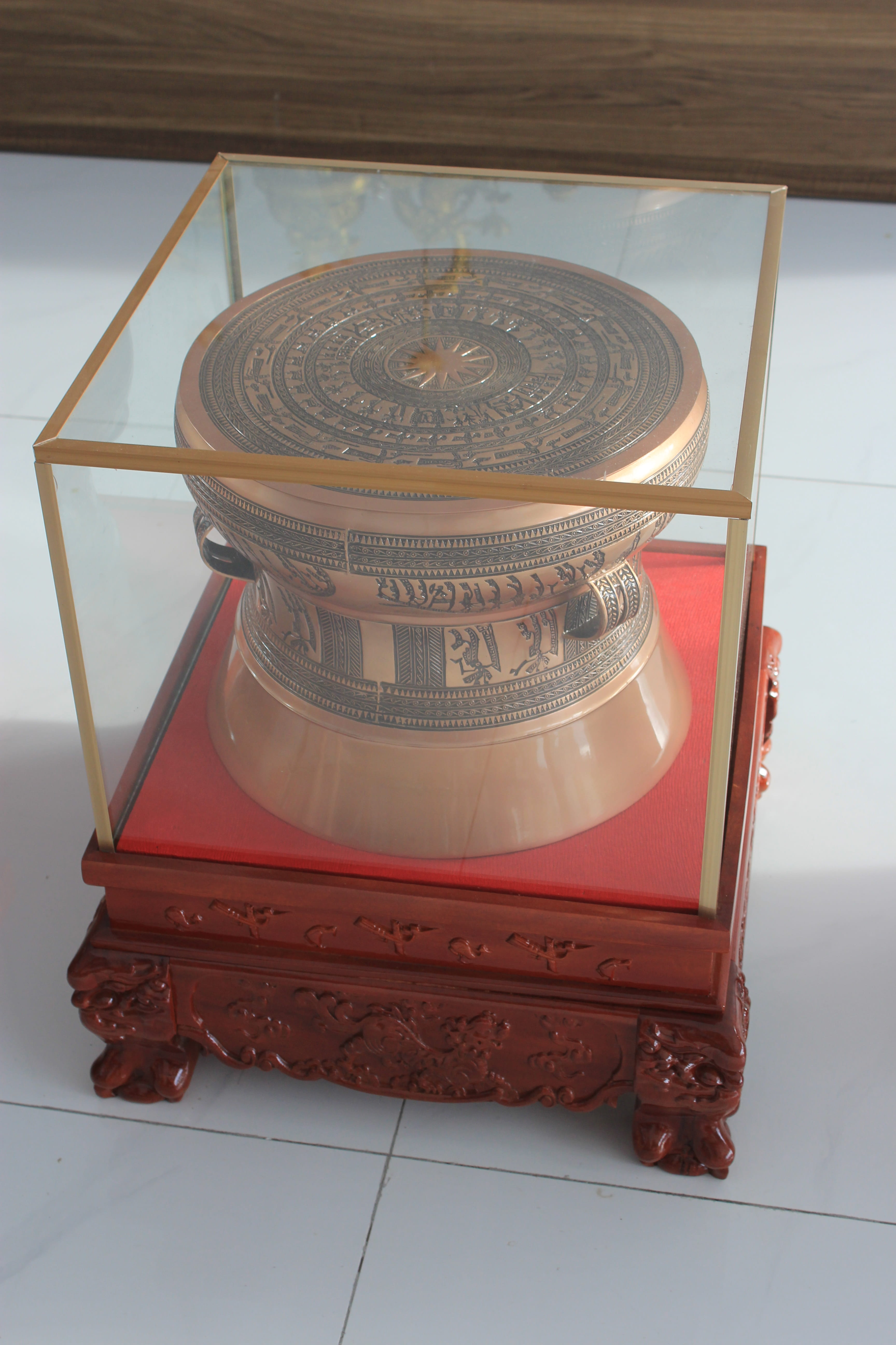 Quả trống đồng Ngọc Lũ 50 cm