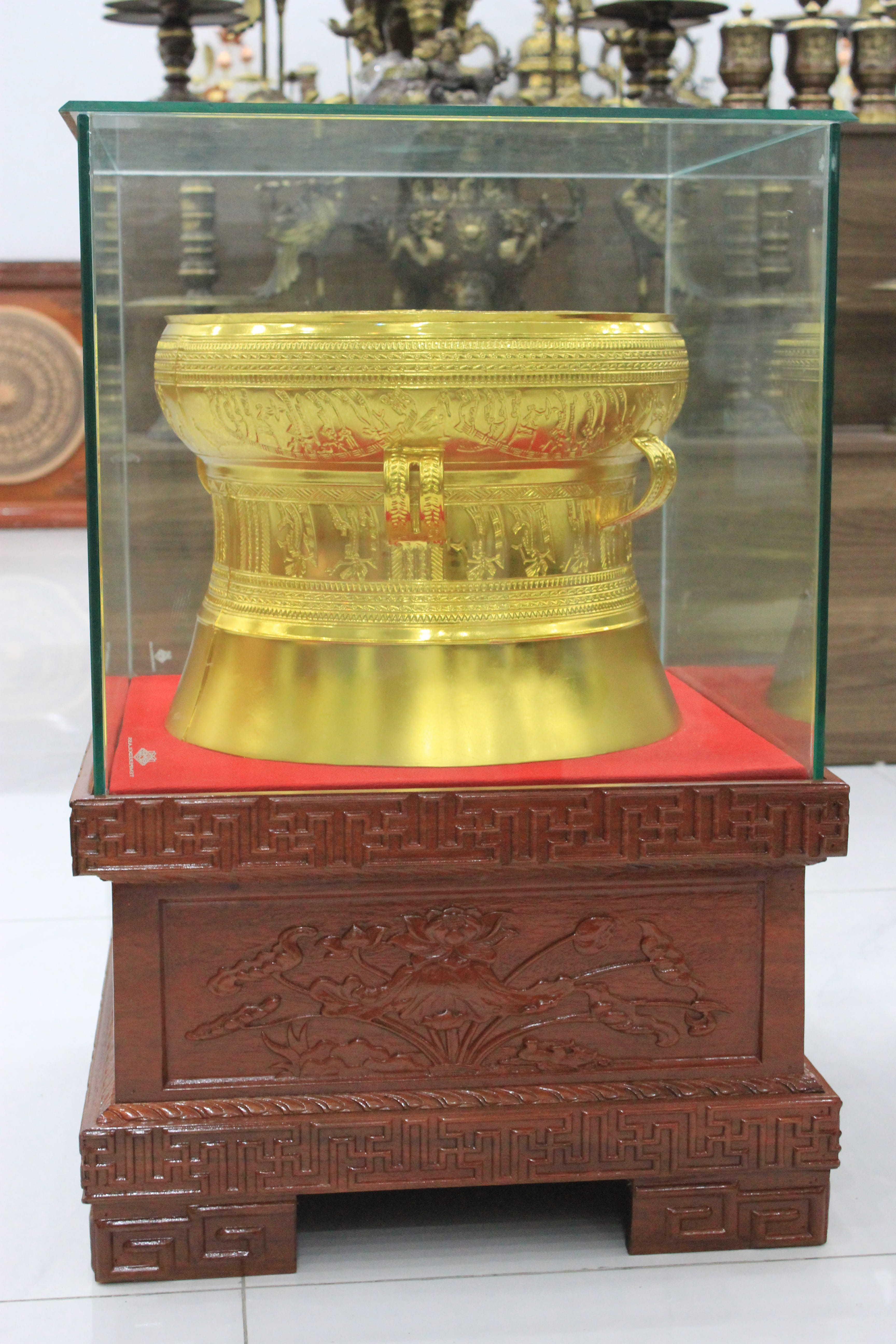 Quả trống đồng Ngọc Lũ 50 cm