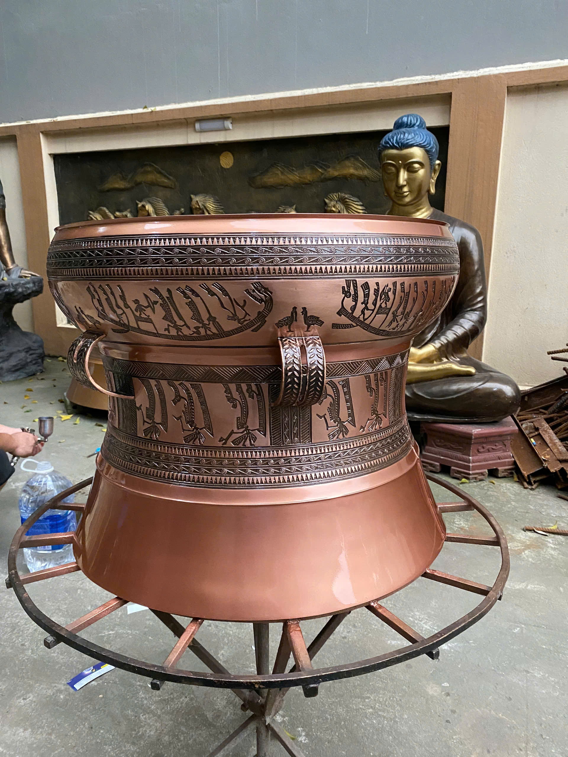 Quả trống đồng Ngọc Lũ 70 cm