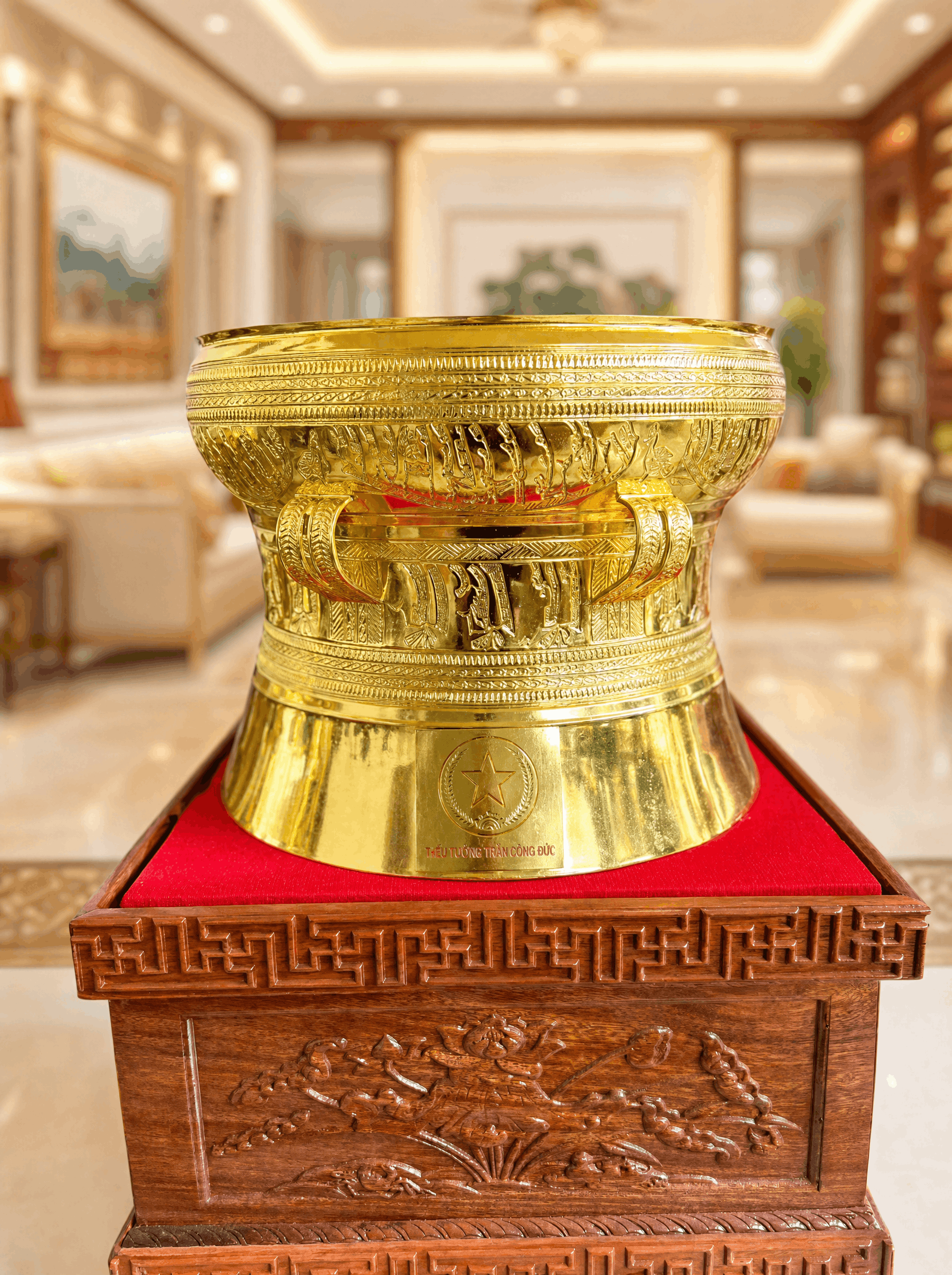 Quả trống đồng Ngọc Lũ 70 cm