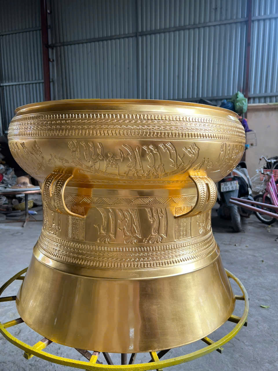 Quả trống đồng Ngọc Lũ 90 cm